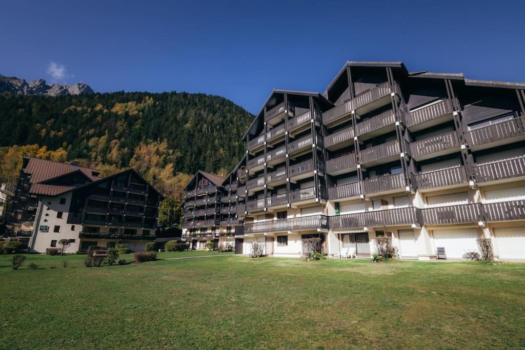 Bel Appartement Entier En Style Chalet A Chamonix Exteriör bild